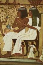 egyptian couple senejem and wife