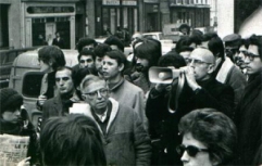 foucault-and-sartre protest